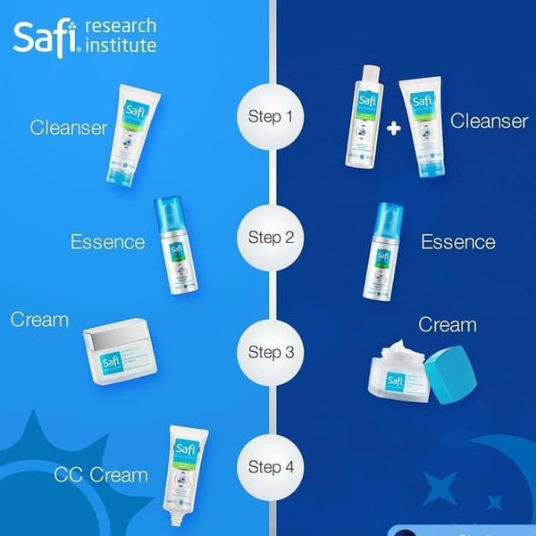 𝐑𝐀𝐃𝐘𝐒𝐀 - Safi Ultimate Bright / Safi White Expert | Cleanser Exfoliator Essence Refiner Day Night Cream