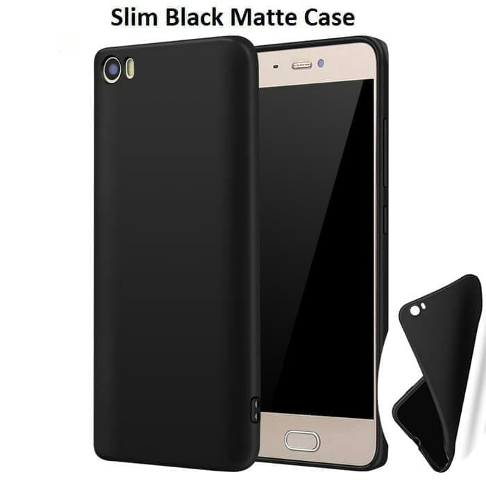 [KEZMYBIOTECH] Slim Case Black Matte All Type  Samsung Oppo Vivo Xiaomi iPHONE Matte