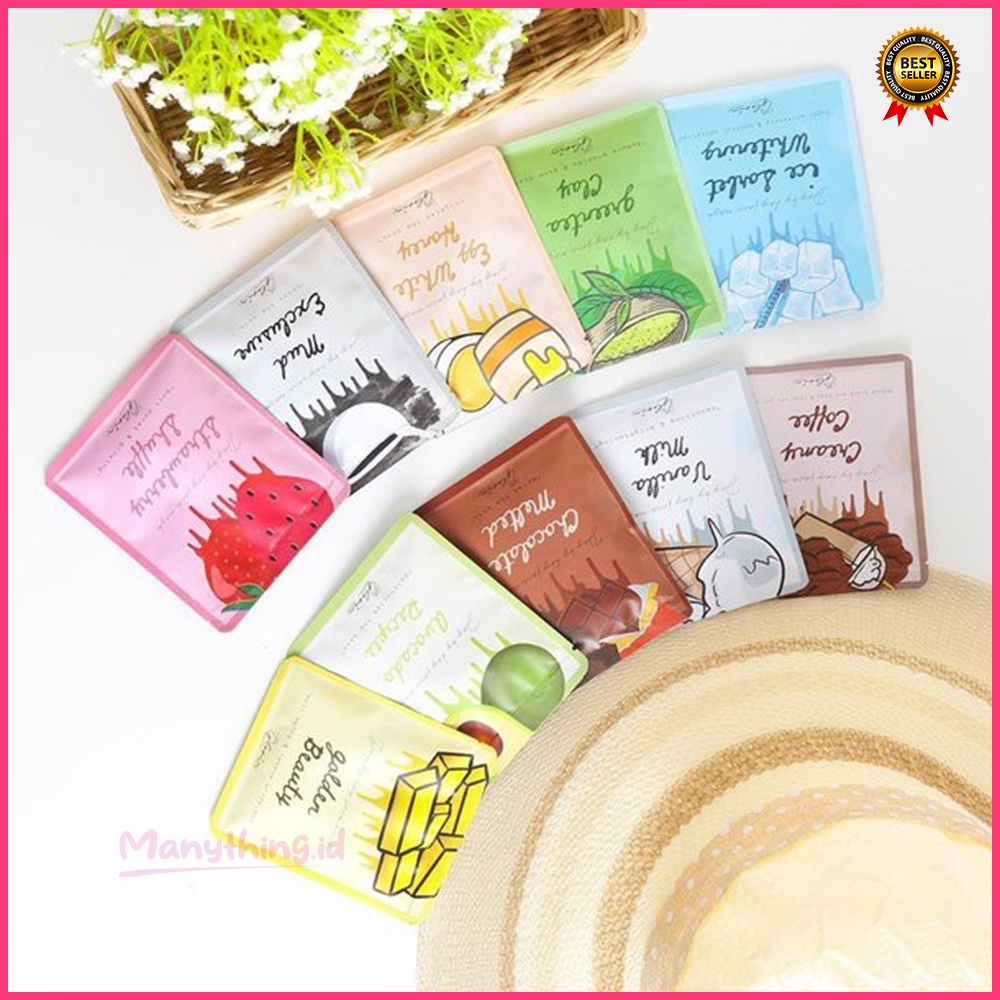 MASKER LEA GLORIA TRAVEL SIZE 10GRAM DAN 20GRAM FACE MASK BY LEA GLORIA PREMIUM QUALITY