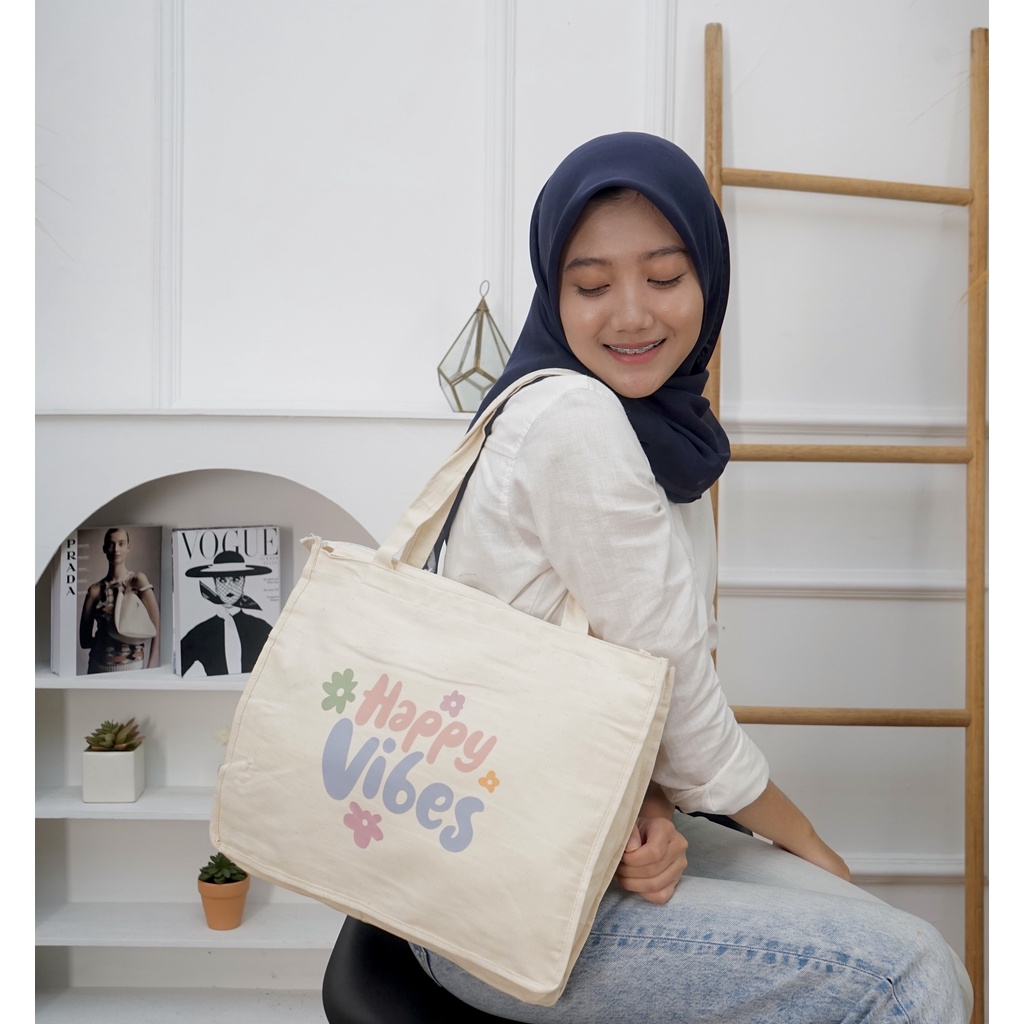 Shoulder Bag Sling Bag Kanvas Handmade Wanita