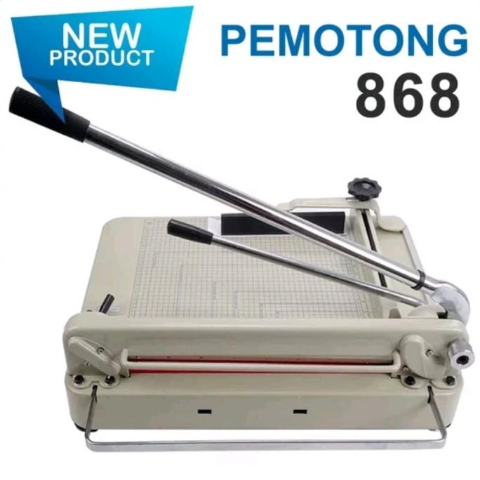 

Mesin Potong Kertas 868 1 Rim Alat Pemotong Karton A3 500 Lembar PROMO