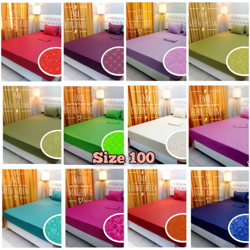 Sprei Bed Single Size 100