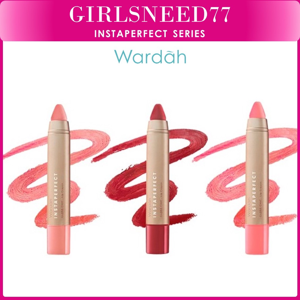 Wardah Instaperfect GLOSS CHIC Lip Crayon 2.7 g - Lipstick Gloss