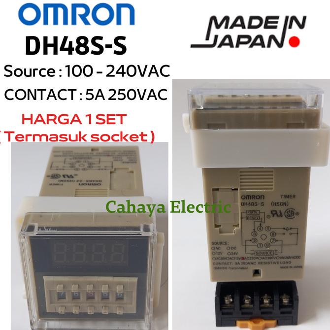 Timer Digital Omron DH48S S