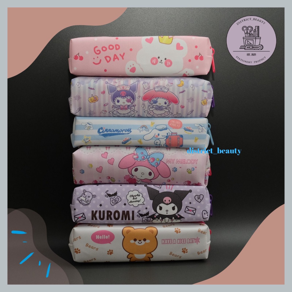 

KOTAK PENSIL SANRIO TEMPAT PENSIL CINAMOROL KUROMI TEPAK / PENSIL CASE SANRIO