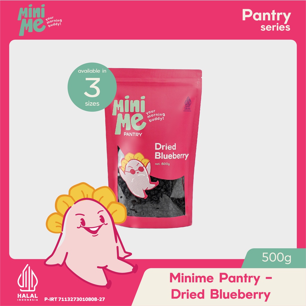 

MINIME Pantry - Dried Blueberry 500gr
