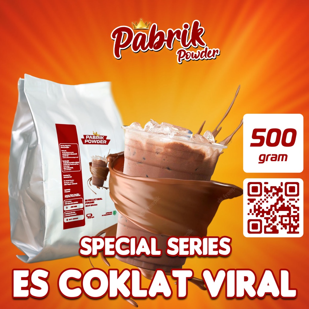 Powder Es Coklat Viral (mix) 500 gram