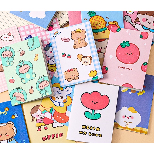 Memo Diary Mini Buku Catatan Gantungan Kunci