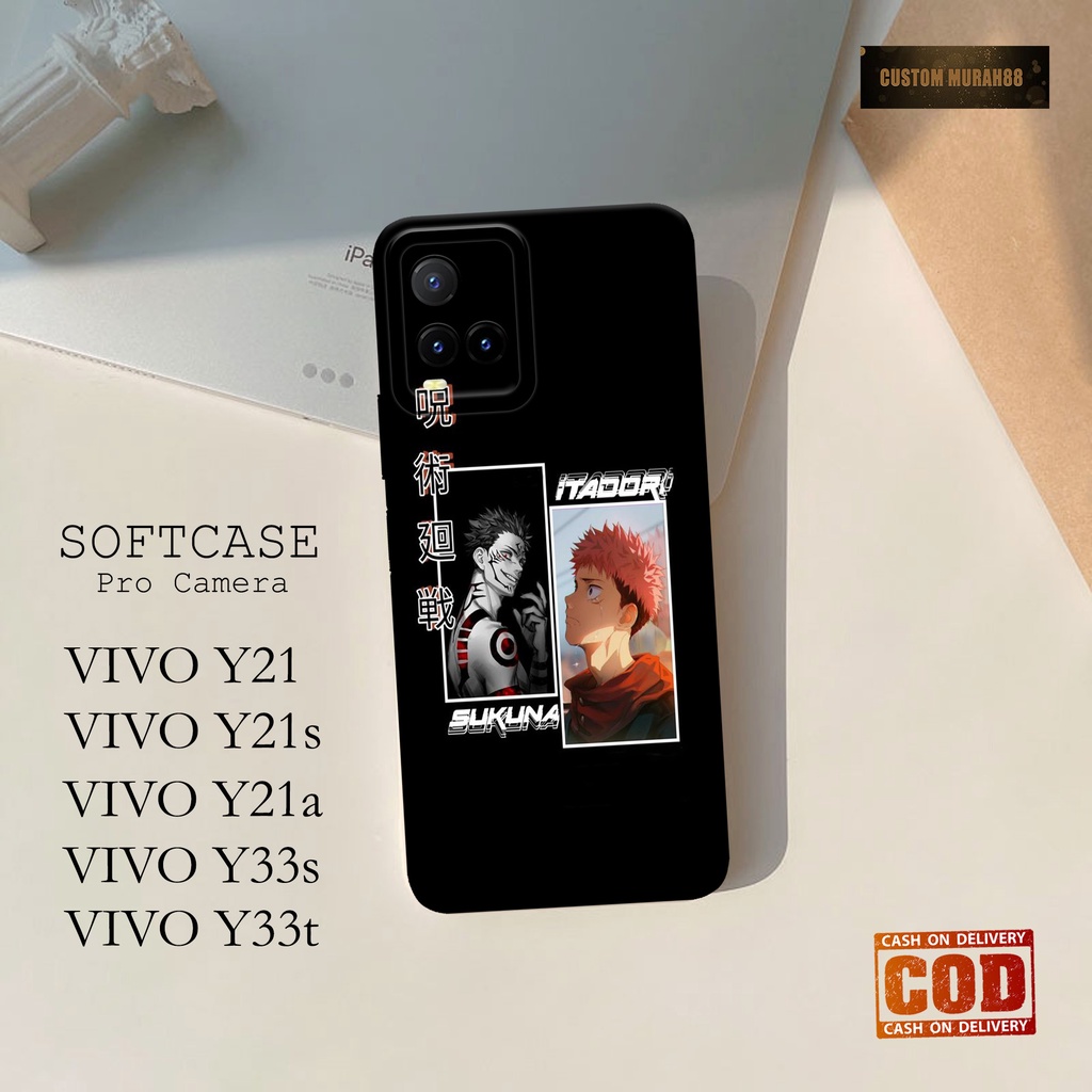 Case Hp Vivo Y21 / Y21s / Y21a / Y33s / Y33t Terbaru - Fashion Case ANIME - Casing Hp Vivo Y21/Vivo 
