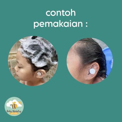 stiker penutup telinga ( SEPASANG ) / anti masuk air / ear patch / penutup kuping mandi /  penutup telinga bayi dari air / penutup telinga renang / penutup lubang telinga mandi 0PENUTUP TELINGA SEKALI PAKAI ANTI AIR PELINDUNG KUPING SAAT CAT RAMBUT