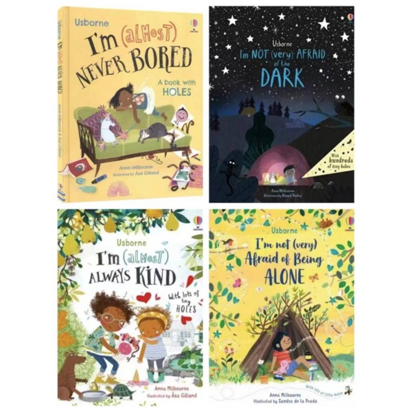 USBORNE I'm Series (Bored, Dark, Kind, Alone)