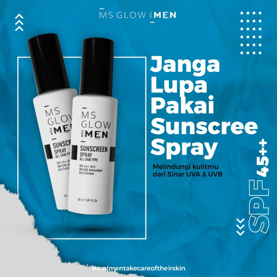 Sunscreen Spray Sunblok wajah Anti sinar UV