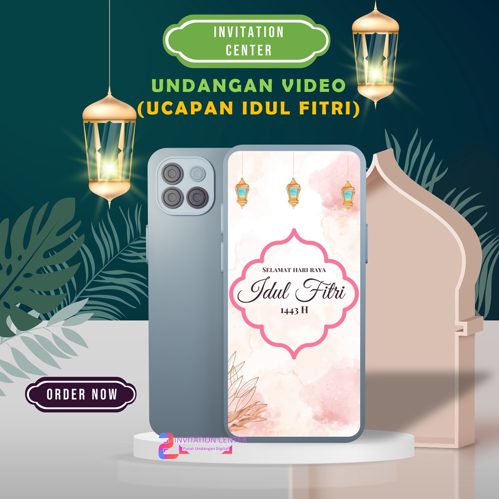 Video Ucapan Hari Raya / Digital Ucapan Lebaran Idul Fitri 2023 / Ucapan Hari Raya Desain Exclusive 