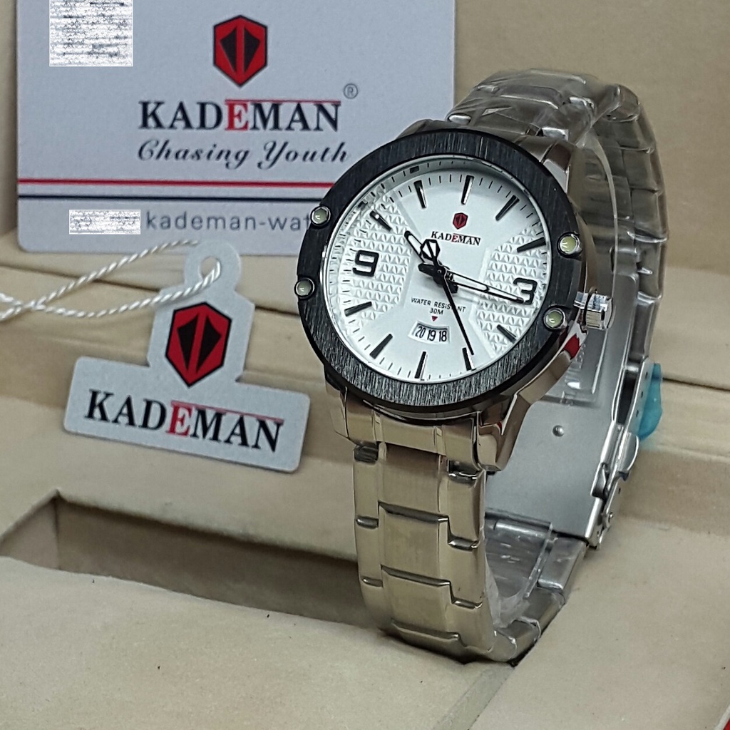 Jam tangan KADEMAN Original K9090L rantai wanita