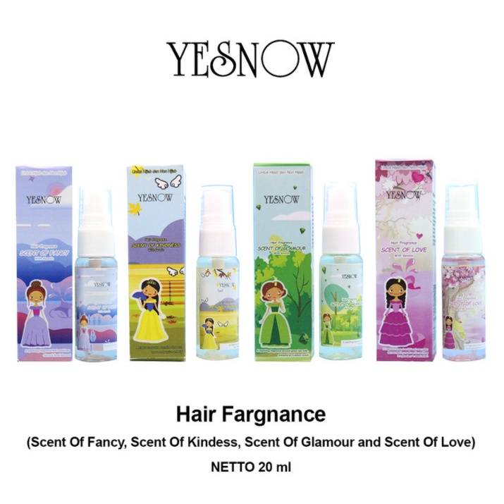 MFI - SYB YesNow Hair Fragrance scent 20ml | All Series | BPOM