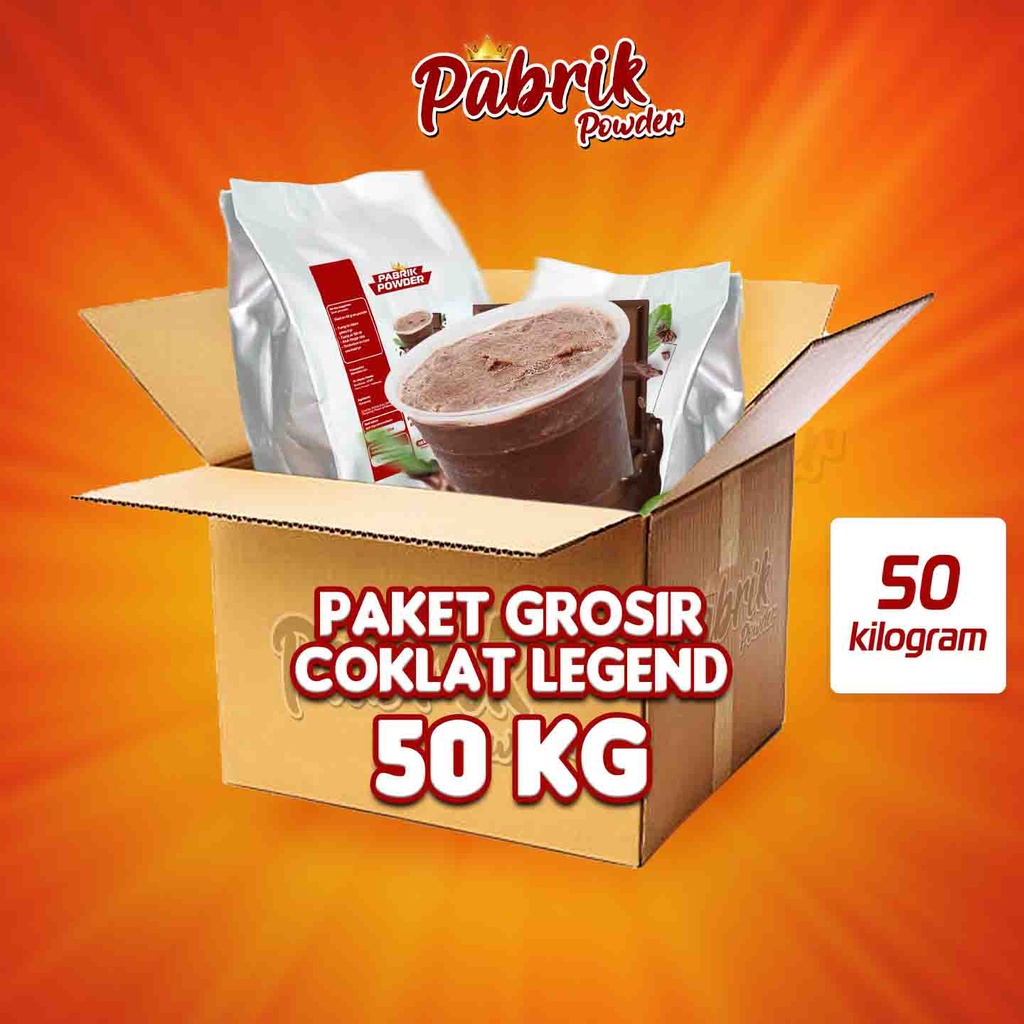 Paket Grosir 50 Kg - Coklat Legend