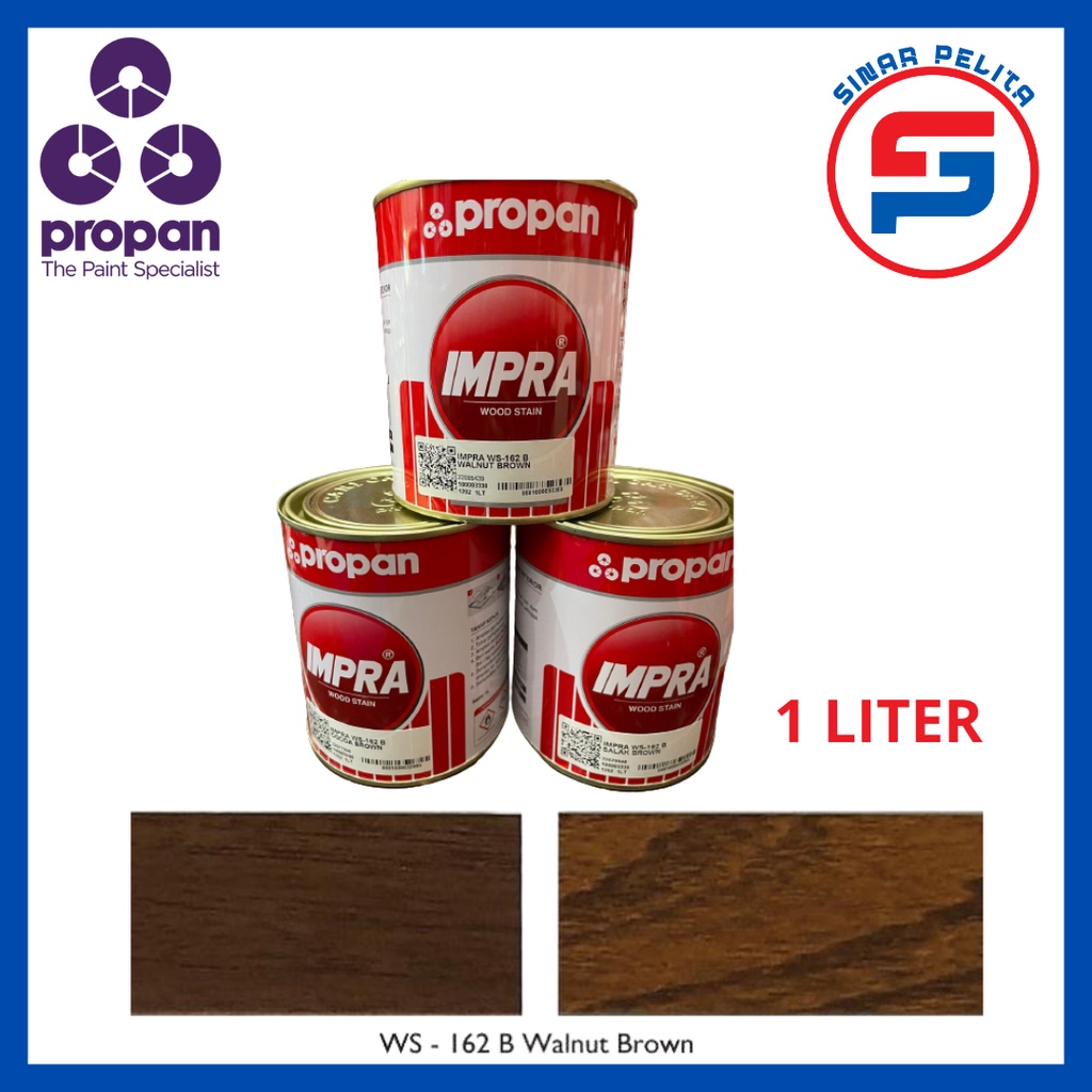 IMPRA MELAMINE WARNA IMPRA SANDING SEALER IMPRA CLEAR GLOSS IMPRA JATI WOOD STAIN 1LT