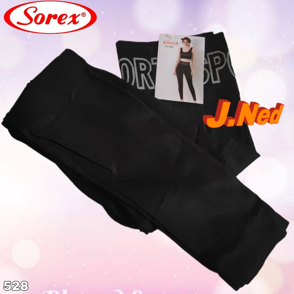 J528 -  CELANA SPORT SOREX CELANA LEGGING SENAM PANJANG EXCLUSIVE ART 4083