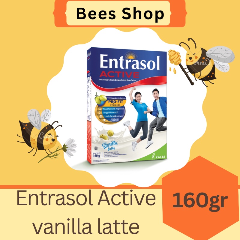 

ENTRASOL ACTIVE PROFIT VANIILA 160 GR