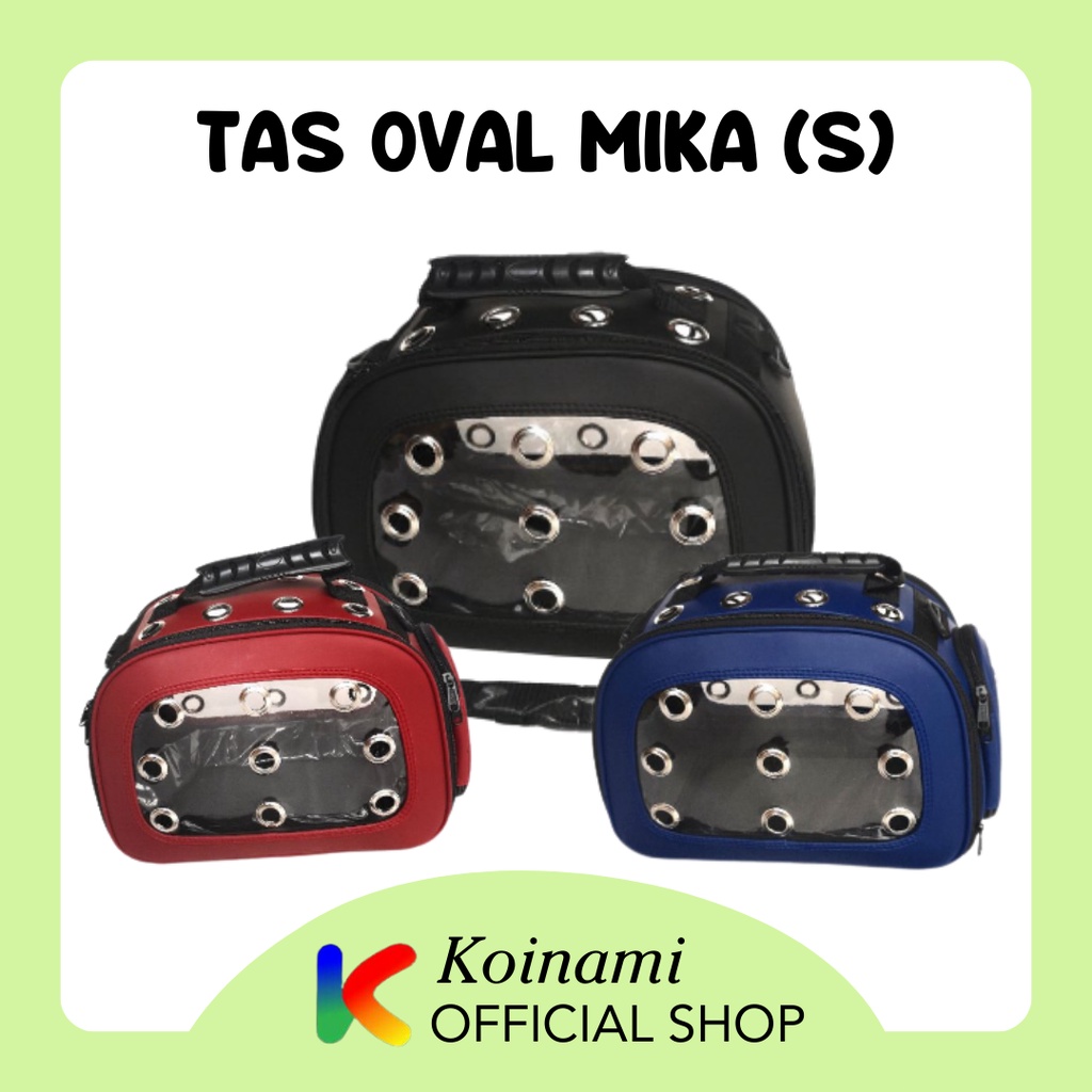 TAS OVAL MIKA ( s) / TAS PET CARGO KUCING ANJING