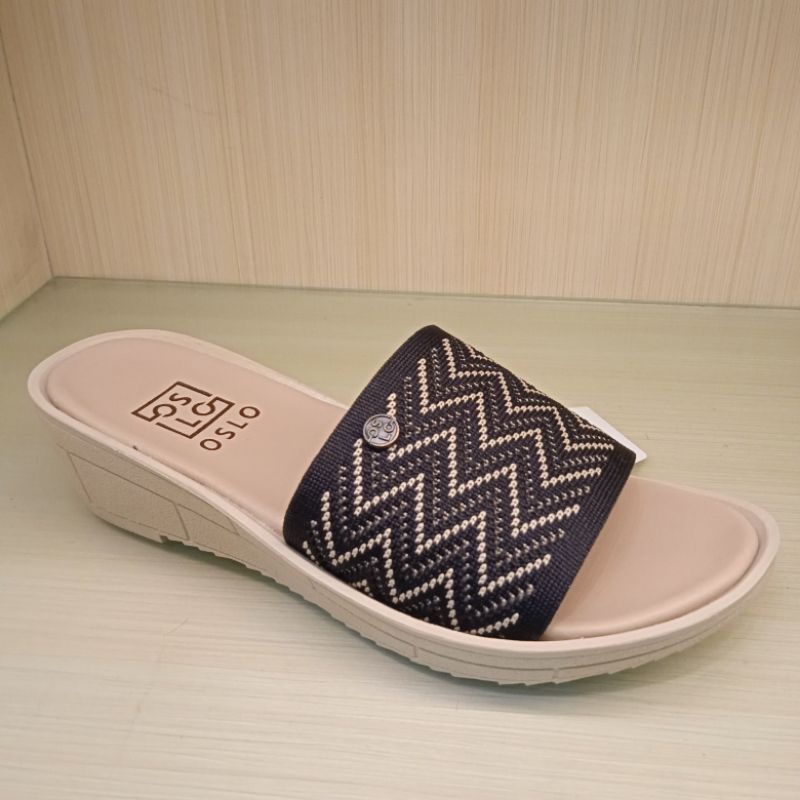 ISM - Sandal Wedges Wanita Oslo/SB.266 - Sandal Wedges Simple