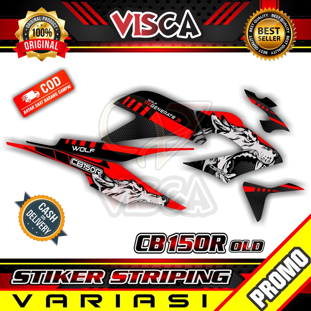 Stiker Striping CB150R Old Variasi Serigala