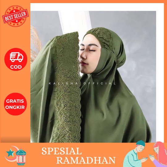 Mukena Dewasa Jumbo Warna Putih Terbaru Lebaran Mewah 2023 - Paket Hampers Mukena Mahar Dalanova Ori