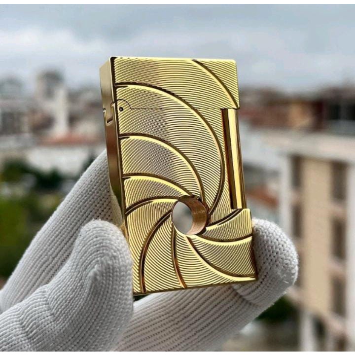 Korek Api S.t Dupont Ring 007 Gold Paris Super Premium Quality Import / Korek Api Unik / Korek Api M