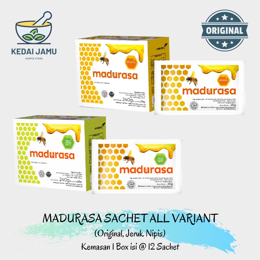 

NUZ - Madurasa Sachet isi 12 ALL VARIAN (Original / Jeruk Nipis)