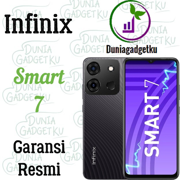 Infinix Smart 7 3/64GB + 4/64GB Garansi Resmi