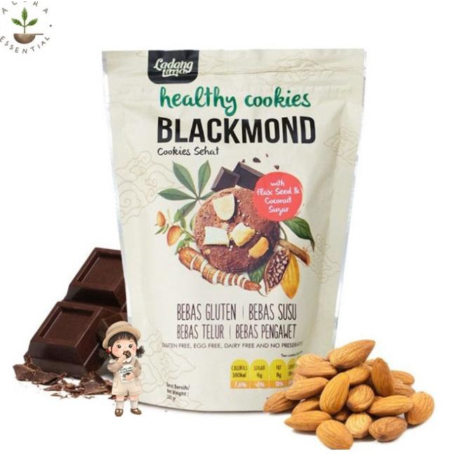 

Ladang Lima Blackmond Cookies Gluten Free 180Gr