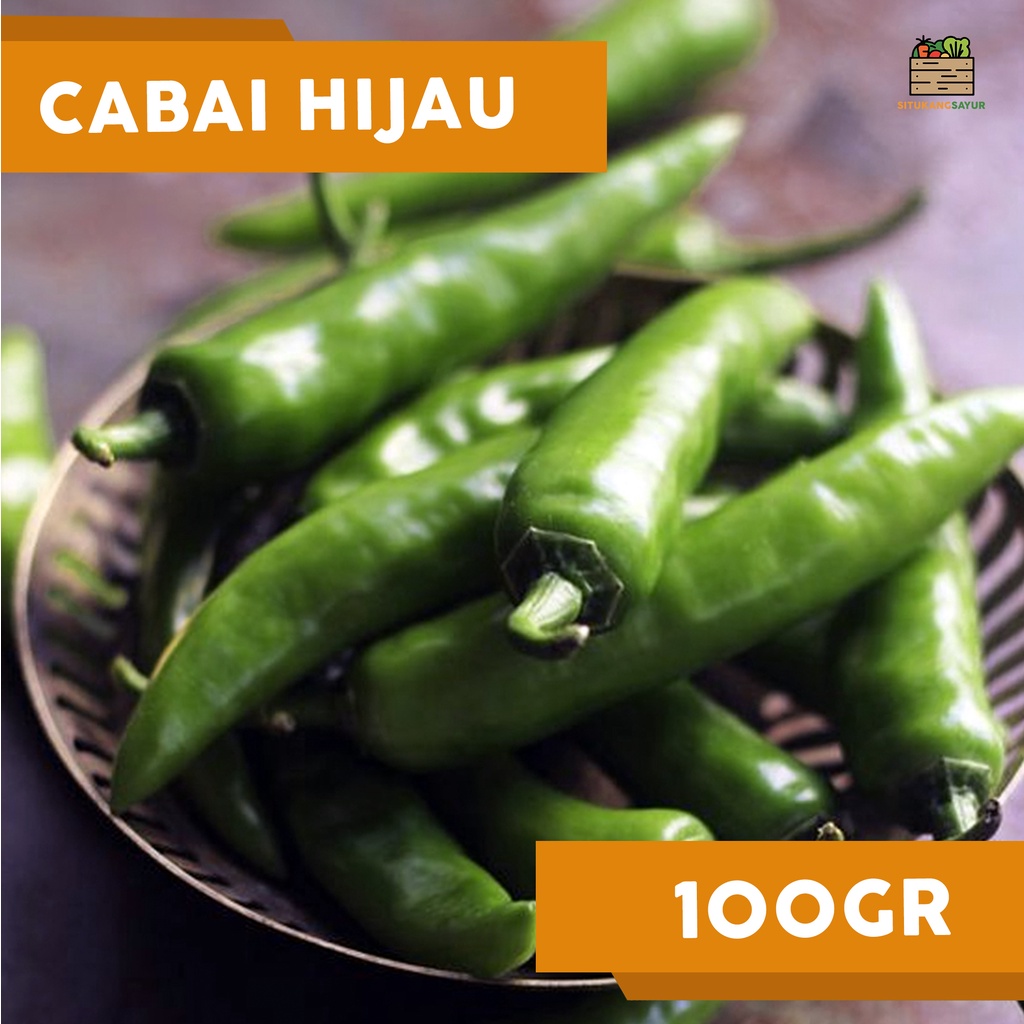 

Cabai Hijau | 100gr (Kota Bandung & Sekitar)