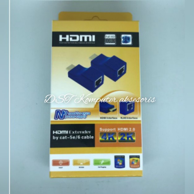 HDMI EXTENDER 30M KABEL LAN