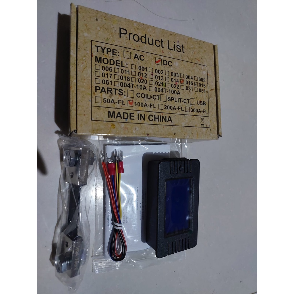 Multifunctional Battery Meter Pzem-015 PEACEFAIR Volt Amper Meter