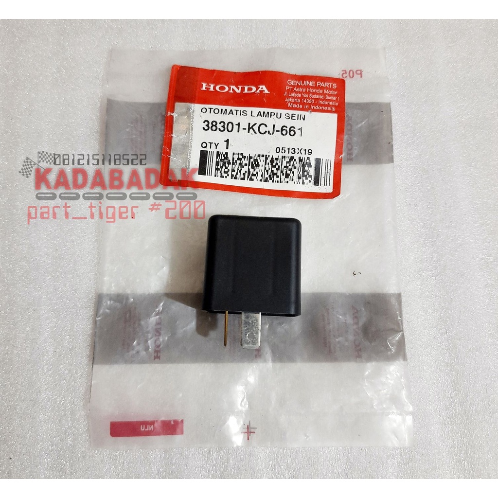 ORI ASLI Flasher Otomatis Lampu Sein Sen Original Mitsuba Tiger Revo Tirev Tilas Tilam CB150R Old