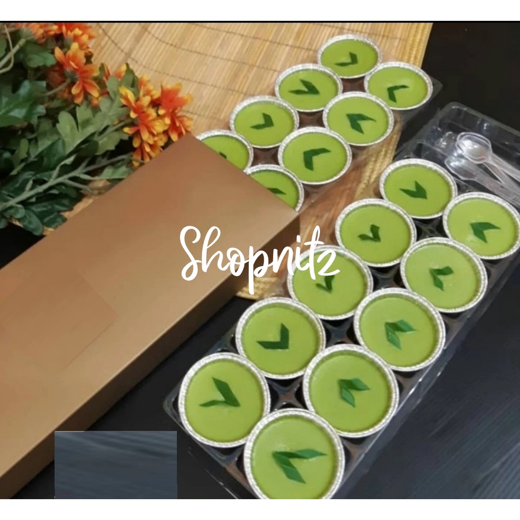 Box Kue Ijo Kotak kue Talam Dus Packaging Kue Lumpang 10pcs