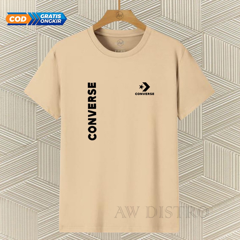 COD Baju Kaos Distro Cvs Kirka Text Hitam Premium Quality Lengan Pendek