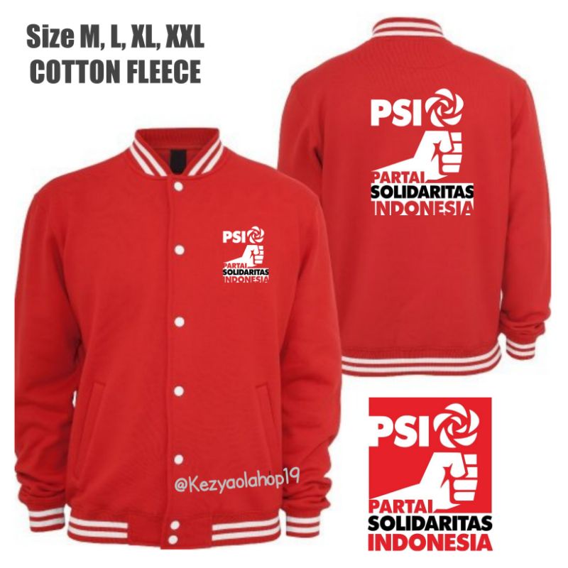 JAKET CUSTOM VARSITY ZIPPER BAHAN COTTON FLEECE TEBAL