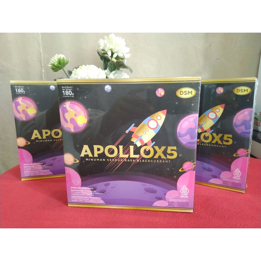 apollo 12 fimz herbal /apollo x5 kemasan terbaru