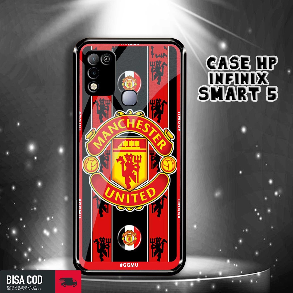 Case INFINIX SMART 5 Motif [BOLA] Casing INFINIX SMART 5 TERBARU Hardcase Glossy Kilau 2D Case Hp IN