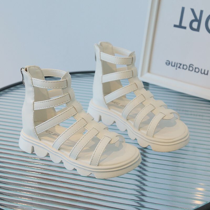 (LOLI-JKT) SD-9007 SANDAL ROMA ANAK PEREMPUAN GLADIATOR SIZE 26-36