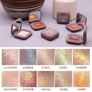 NOVO Glitter Eyeshadow Make up Shimmer Eyeshadow Pallette Waterproof ORIGINAL Novo Eyeshadow
