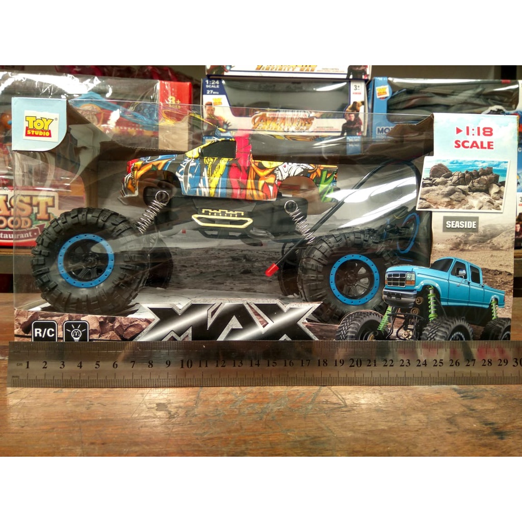 MOBIL REMOT  MAX DESERT ELITE   SKALA 1:18   REMOTE CONTROL CAR WITH RECHARGEABLE BATTERY