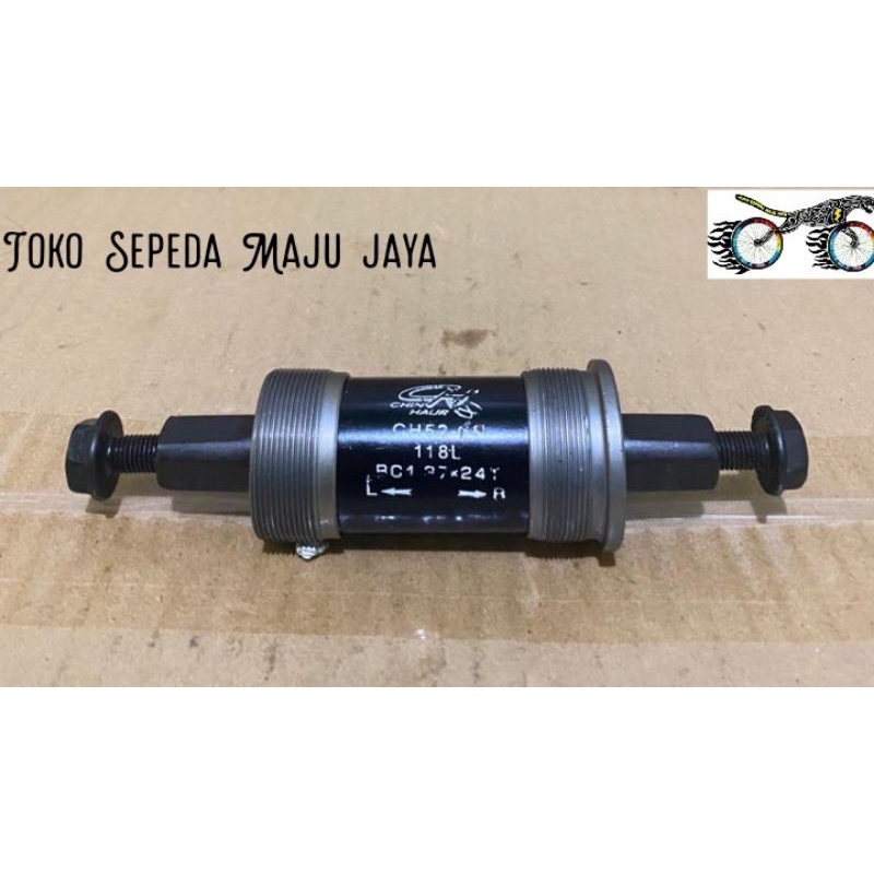 bottom bracket CH 118L BB CH panjang 118mm BB Kotak Bearing 118