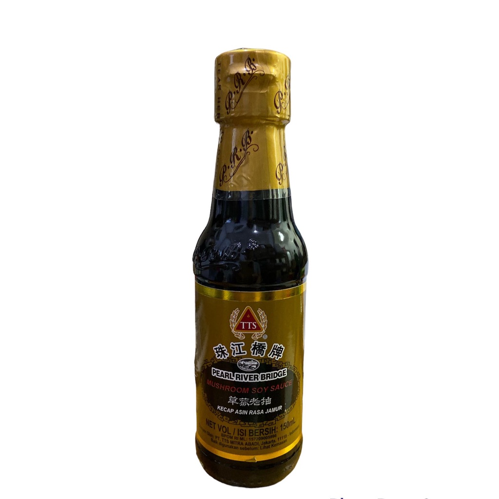 TTS Pearl River Bridge Mushroom Soy Sauce / kecap Asin Rasa Jamur 150ml