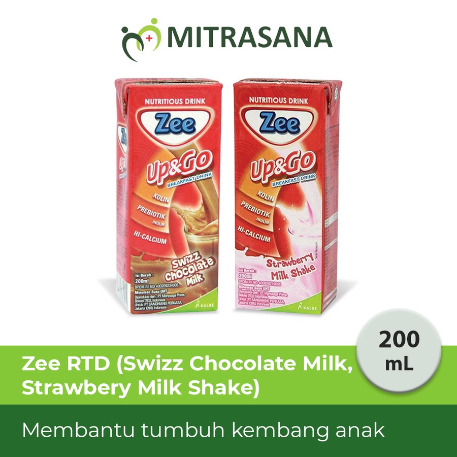 

Zee RTD Swizz Coklat/Strawberry 200 Ml