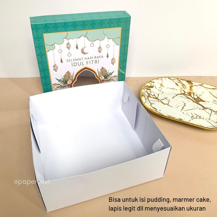 

Box Kue Lebaran / Idul Fitri Size 25 X 25 X 10 Cm 100