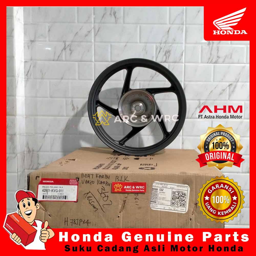 Velg Vleg Velak Pelak Palang Roda Belakang Beat Vario FI Karbu // 42601KVG911