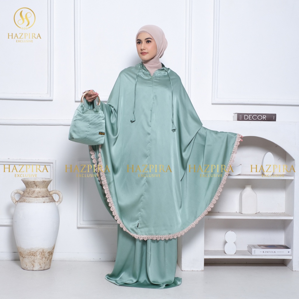 Mukena Dewasa 2in1 Armani Silk Premium Nisya Jumbo