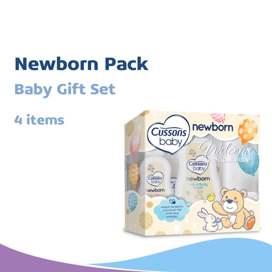 Cussons Baby Newborn Pack - Gift Set - Paket Hadiah Bayi